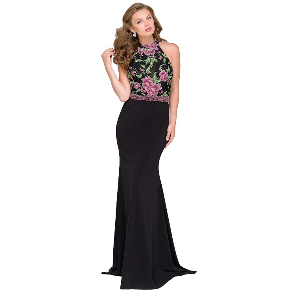JOVANI Rhinestone Beaded Beauty! #48960